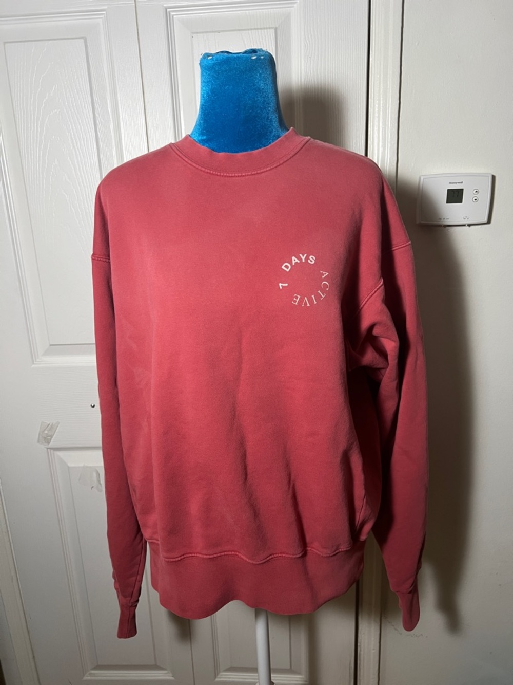 7 Days Active Cotton Crew Sweatshirt Small